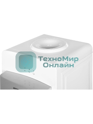 Кулер Hyundai H-WD1327E напольный, электронный, белый