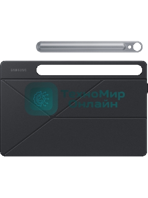 Чехол Samsung для Samsung Galaxy Tab S9 Smart Book Cover полиуретан черный (EF-BX710PBEGRU)
