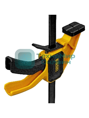 Струбцина Denzel F-образная, быстрозажимная, 600 х 80 мм, усиленный нейлоновый корпус