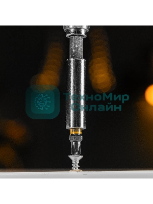 Набор бит Denzel PH1х25, сталь S2, шестигранный профиль, 10 шт.