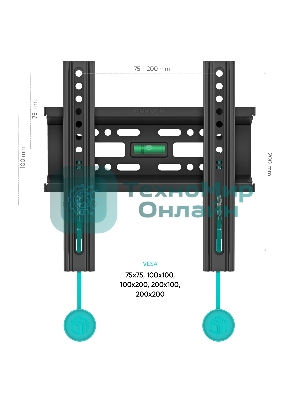 Кронштейн ONKRON FM1 для телевизора 17