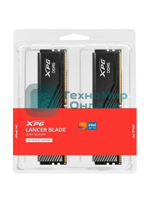 Оперативная память XPG Lancer Blade, DDR5, 32GB (2x16 GB), 6000 MHz, CL30, DIMM, радиатор, черный