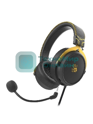 Гарнитура Bloody M590i Sports Lime жёлтый/чёрный, проводная