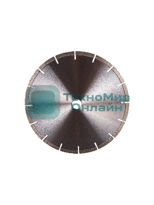 Диск алмазный отрезной сегментный Sparta 230 х 22,2 мм, сухая резка, EUROPA Standard