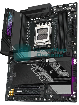 Материнская плата Gigabyte X870E AORUS ELITE WIFI7, AM5, AMD X870E, 4xDDR5, 4xSATA, 4xM.2, 1xPCI-E 5.0 x16, 1xPCI-E 4.0 x4, 1xPCI-E 3.0 x4, 1xHDMI, 1x 2.5Gb LAN, 4xUSB-A 3.2 Gen 1, 2xUSB-A 3.2 Gen 2, 4xUSB-A 2.0, 2xUSB-C 4.0, 2x3.5 мм, 7.1, ATX