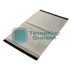 Папка с 100 прозрачными вкладками Бюрократ DeLuxe DLVBOX100MILK A4, пластик, 0.7мм, молочный в коробе