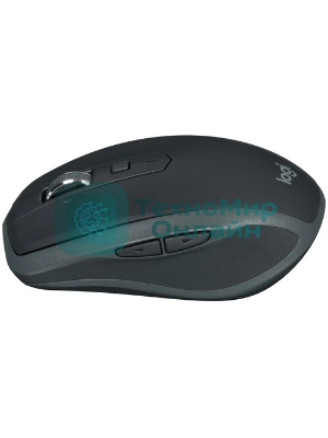 Мышь беспроводная Logitech MX Anywhere 2S графитовый, 4000 dpi, радиоканал, Bluetooth, USB, кнопки - 6
