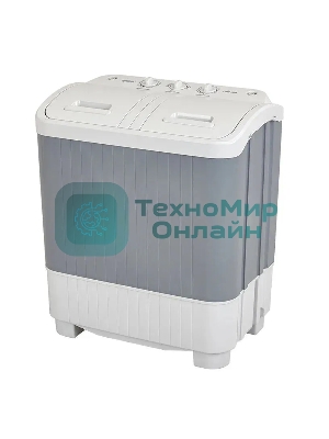 Стиральная машина Фея СМП 40 Н Серый, светло-серый, загрузка вертикальная 4 кг, 1320 об/мин, класс В