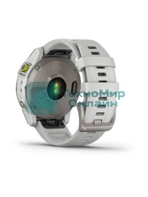 Умные часы Garmin Epix (Gen 2) Sapphire титановый белый 47мм