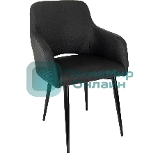 Кресло Бюрократ CH-380F черный, экокожа