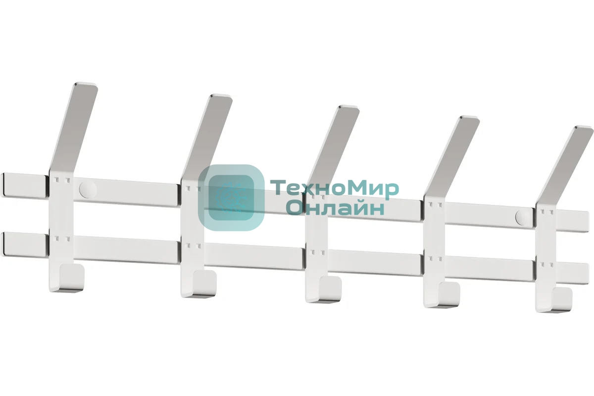 Вешалка настенная ЗМИ ТОРОНТО 5 белый ВНТ5 Б