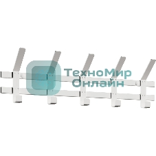 Вешалка настенная ЗМИ ТОРОНТО 5 белый ВНТ5 Б