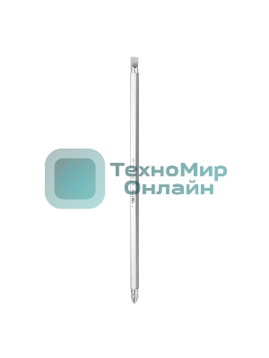 Двухсторонняя отвертка Deli DL626150S PH2+SL6x150 мм Спецификация продукта.: 6/PH2x150мм. Материал хвостовика: Cr-V. Длина: 260 мм. Длина: 150 мм. Диаметр хвостовика: 6,3 мм.