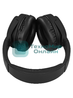 Беспроводные/проводные наушники Harper HB-707 черный, накладные, Bluetooth + проводной, складная конструкция, до 5 ч