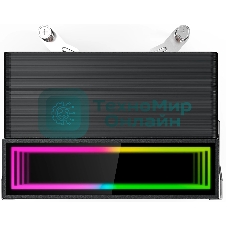 Кулер для процессора CBR CBR-CC-3160-RGB-PWM Al+Cu, 3 heat pipes, Socket 775/1366/1155/1156/1150/1151/1200/1700/AM2/АМ2+/АМ3/AM3+/FM1/FM2/AM4/AM5, TDP 160W, 90mm Fan, 2600RPM, HB, RGB, PWM, 32db