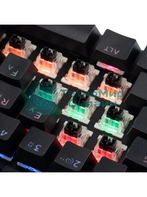 Клавиатура Oklick 990 G2 проводная, USB Type-A, чёрный