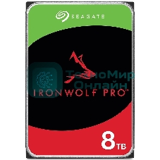 Жесткий диск Seagate SATA-III 8Tb ST8000NT001 NAS Ironwolf Pro 512E (7200rpm) 256Mb 3.5