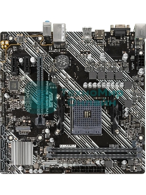 Материнская плата ASUS PRIME A520M-K, AM4, AMD A520, 2xDDR4, 4xSATA, 1xM.2, 1xPCIe 3.0 x16, 1xPCIe x1, 1xHDMI, 1xVGA, 1x 1Gb LAN, 2xUSB-A 2.0, 4xUSB-A 3.2 Gen 1, 3x3.5 мм, 7.1, mATX