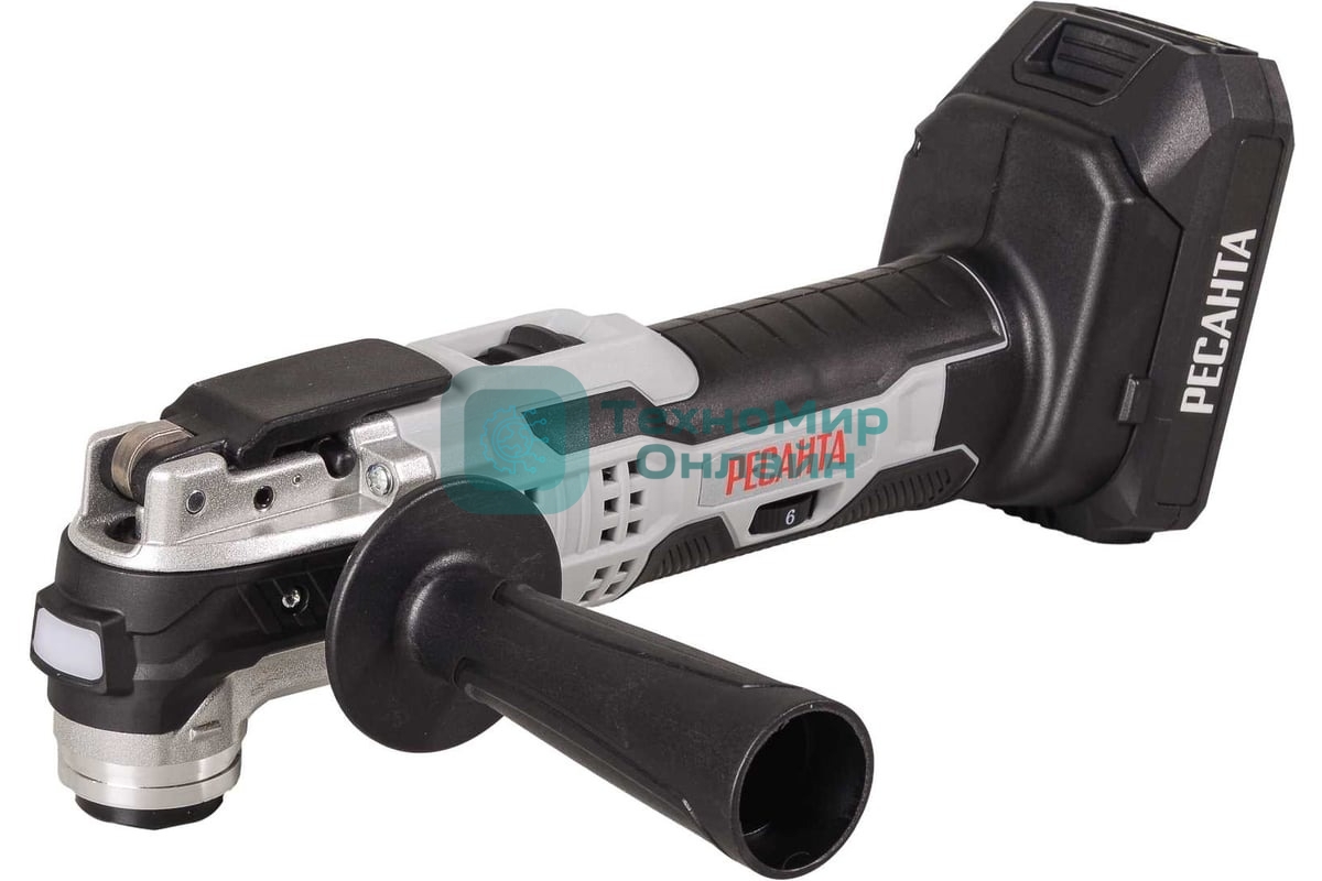 Многофункциональный инструмент Ресанта АМФИ-20Li черный/серый (75/4/4)