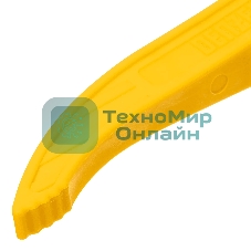 Струбцина Denzel клещеобразная, удлиненная 75 х 110 мм двухкомпонентные рукоятки