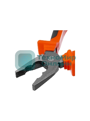 Плоскогубцы Sparta comfort 200 мм, комбинированные, шлифованные двухкомпонентные рукоятки