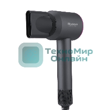 Фен Blackton Bt HD1818M серый/розовый, 1800 Вт, ионизация