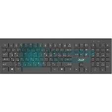 Клавиатура беспроводная Acer OKR300 черный USB (ZL.KBDEE.014)