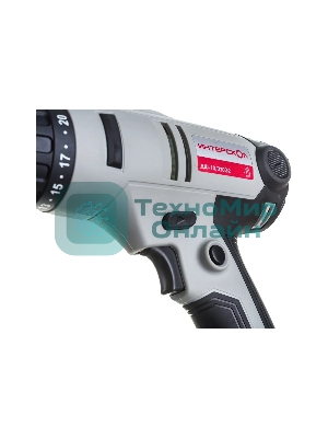 Дрель-шуруповерт сетевой ИНТЕРСКОЛ ДШ-10/320Э2, Сетевая, 320Вт