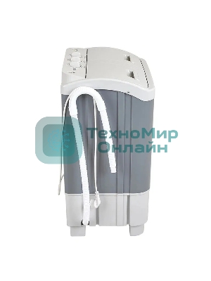 Стиральная машина Фея СМП 40 Н Серый, светло-серый, загрузка вертикальная 4 кг, 1320 об/мин, класс В