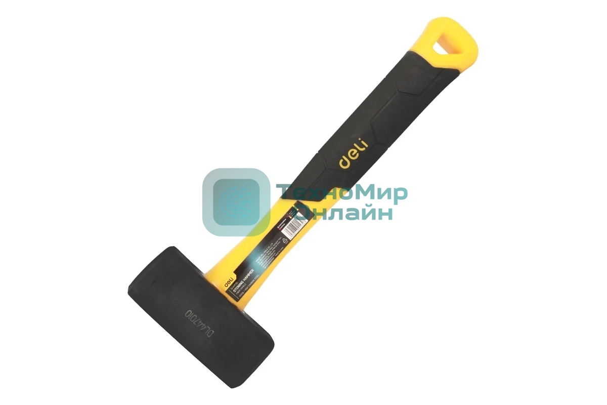 Кувалда Deli DL447010 1000 гр Фибергласовая рукоять