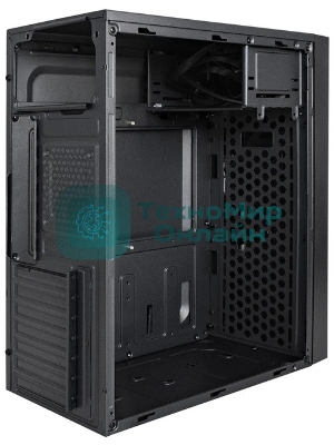 Компьютерный корпус Miditower ExeGate AA-440U-UNS500 (ATX, БП UNS500 с вент. 12см, 2хUSB+1хUSB 3.0, аудио, черный)