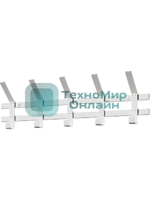 Вешалка настенная ЗМИ ТОРОНТО 5 белый ВНТ5 Б