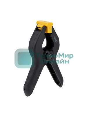 Струбцина-зажим пружинная Deli DL110006 длина 150мм, макс.диаметр зажима 50мм, макс.усилие зажима 140N