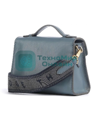 Сумка женская The Bridge Irene 04520501/KP голубая натур.кожа