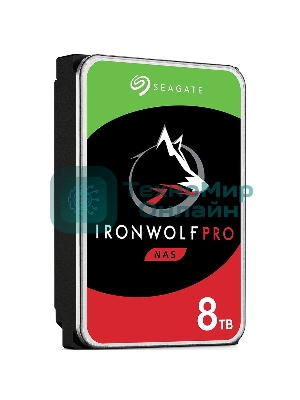Жесткий диск Seagate SATA-III 8Tb ST8000NT001 NAS Ironwolf Pro 512E (7200rpm) 256Mb 3.5