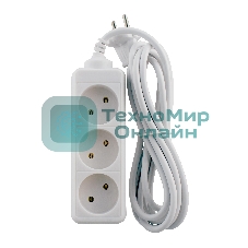 Бытовой удлинитель СТАРТ С/У S 3x3 --20dg