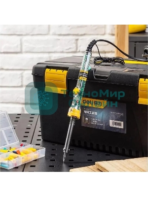 Паяльник Deli DL8820 (60 Вт, диапазон температур 200-450 С с шагом 50 град.)