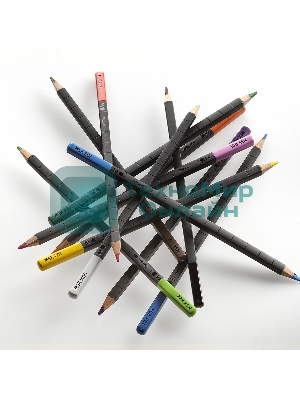 Карандаши цветные Moleskine WATERCOLOUR EW7P12COLA, акварельные, 12 цветов, металлическая коробка