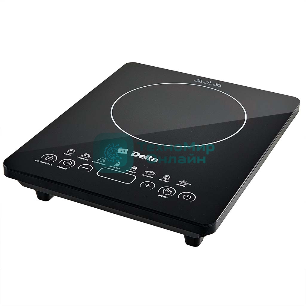 Плита настольная индукционная DELTA D-302N черный