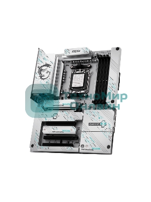 Материнская плата MSI B850 GAMING PLUS WIFI PZ, AM5, AMD B850, 4xDDR5, 4xSATA, 3xM.2, 1xPCIe 5.0 x16, 1xPCIe 4.0 x4, 2xPCIe 3.0 x1, 1xDP, 1x5Gb LAN, Wi-Fi 7, Bluetooth 5.4, 2xUSB-C 10Gbps, 1xUSB-C 5Gbps, 1xUSB-A 10Gbps, 1xUSB-A 5Gbps, 4xUSB-A 2.0, 3x3.5 мм, 7.1, ATX
