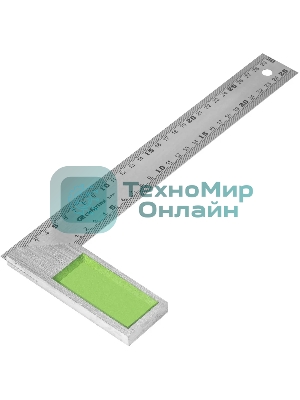 Угольник Сибртех, 300 мм, металлический