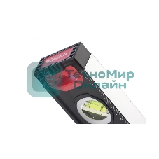 Уровень алюминиевый Matrix, усиленный, фрезерованный, 3 глазка, 2 комп. рукоятки, 1200 мм
