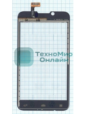Сенсорное стекло (тачскрин) для Fly IQ441 Radiance, белое