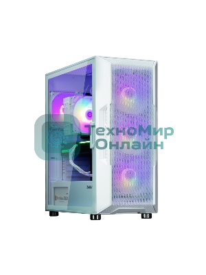 Компьютерный корпус ZALMAN I3 NEO ARGb WHITE, ATX, белый, FRONT MESH, WINDOW, 2x3.5