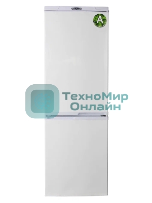 Холодильник DON R-290 B белый двухкамерный 209/101л морозилка снизу