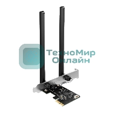 Wi-Fi Bluetooth PCI Адаптер Mercusys AC1200 Dual-Band Wi-Fi Bluetooth PCI Express Adapter