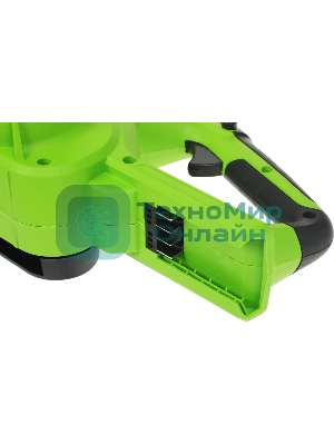 Цепная пила аккумуляторная GreenWorks G24CS25K4, 24V, 25 см, c АКБ 4А·ч и ЗУ (2007707UB)