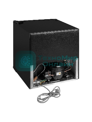 Холодильник BBK RF-051 черный однокамерный 45/5л морозилка сверху