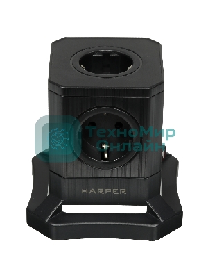 Сетевой фильтр HARPER UCH-730 Black PD3.0