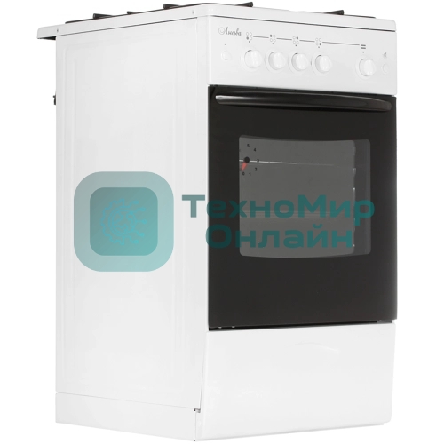 Плита газовая Лысьва ГП 400 МС СТ-2у белый, конфорок 4 газовых, духовка 57 л, 50 см x 84 см x 60 см